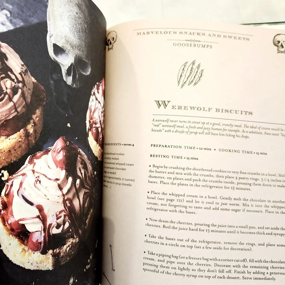 Wizard's Cookbook Magical‎ Recipes Harry Potter Wizard of Oz Hardcover